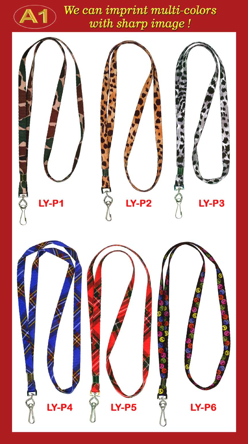 High-Quality and Heavy-Duty Colorful Lanyards